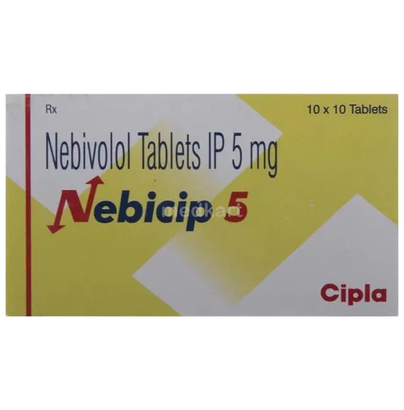 nebicip 5mg tablet 10's